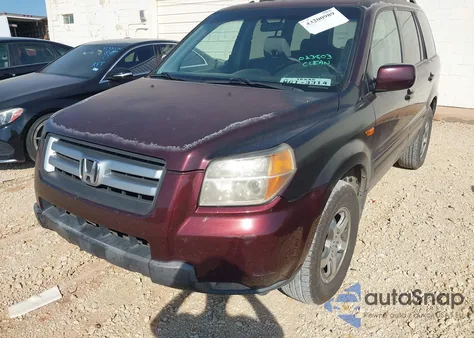 2008 Honda Pilot Se from USA, damaged, VIN 5FNYF18348B023803